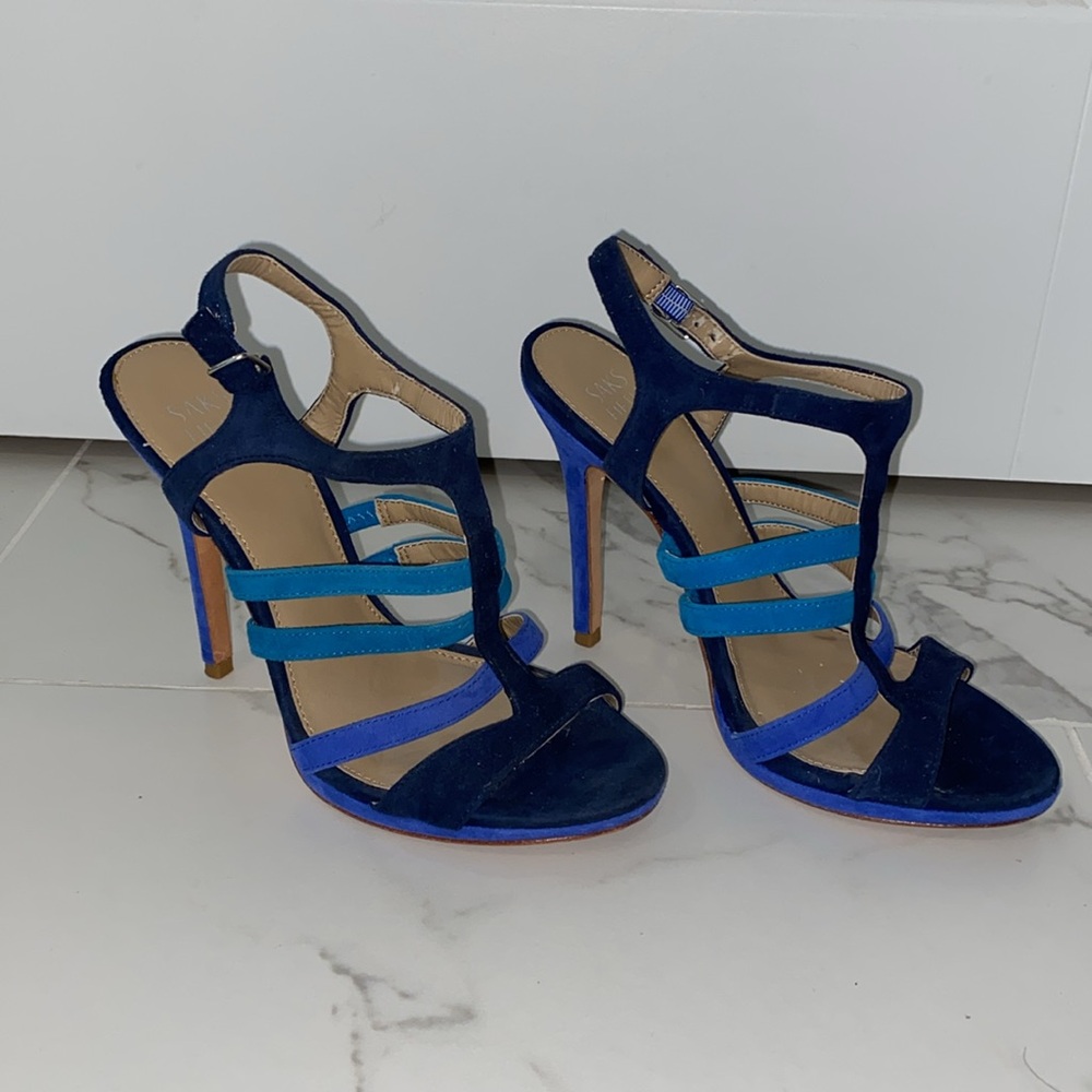 Saks Fifth Avenue heels.